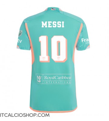 Inter Miami Lionel Messi #10 Terza Maglia 2024-25 Manica Corta